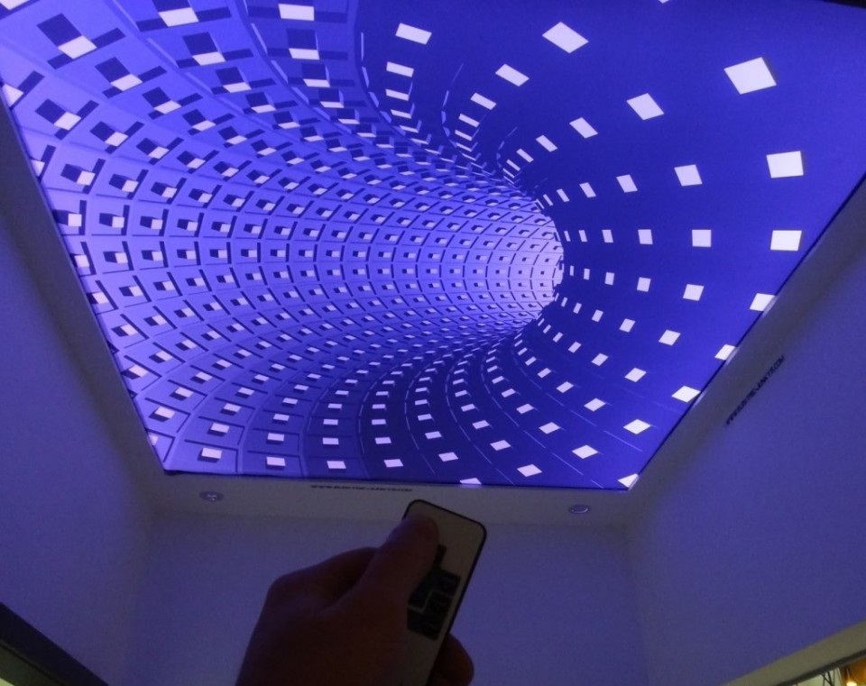 Заказать 3d натяжные потолки в г. Апастово